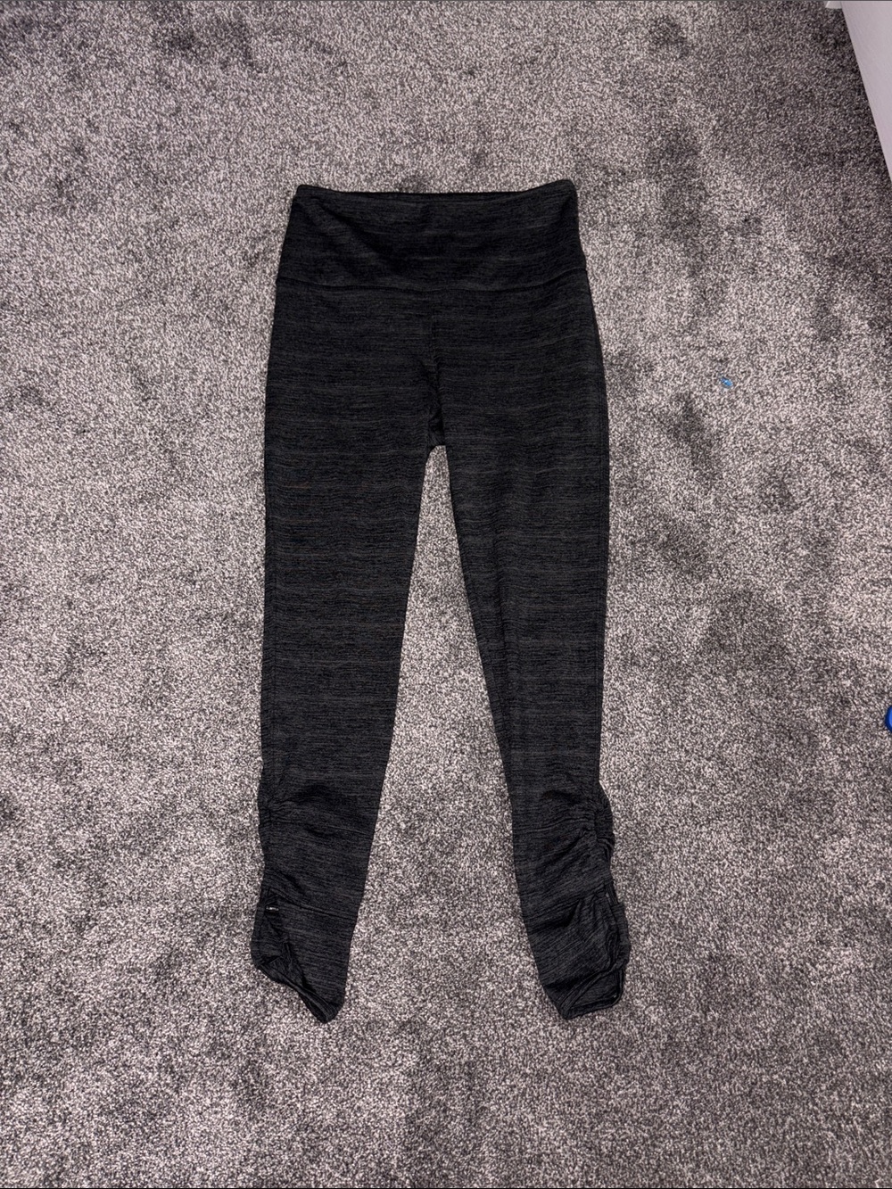 Free People High Waist Grey Heathered Leggings